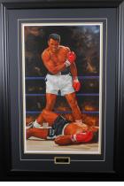 Muhammad Ali lithograph